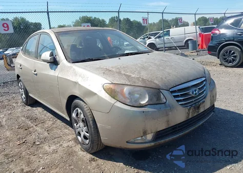 2010 Hyundai Elantra Gls из США, поврежденный, VIN KMHDU4AD9AU833252